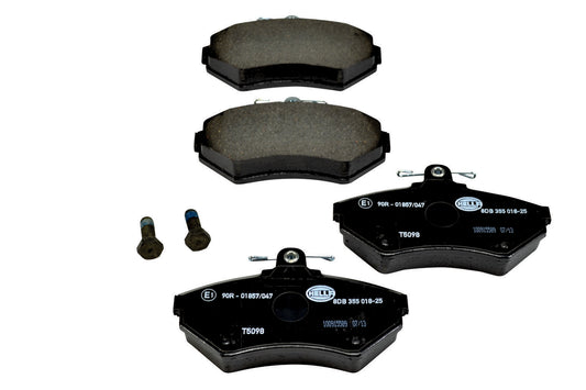 HELLA Brake pad set - T5098 - for e.g. AUDI / VOLKSWAGEN 8DB355018-251