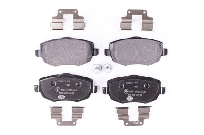 HELLA Brake pad set - T1441 - for e.g. LANCIA 8DB355011-231