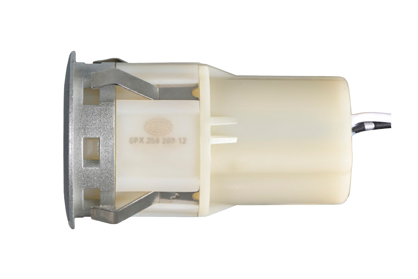 HELLA Sensor, park distance control - straight - 2-pin connector - Plugged - Cable: 25 6PX358269-121