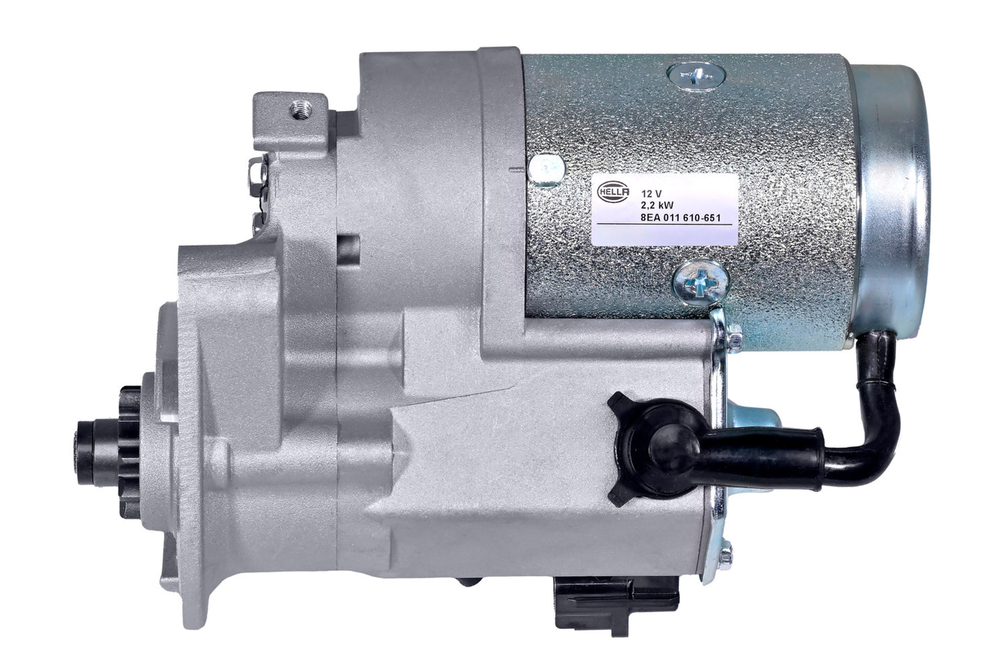 HELLA Starter - 12V - 2.2kW - for e.g. Toyota Land Cruiser Prado (_J12_) 8EA011610-651