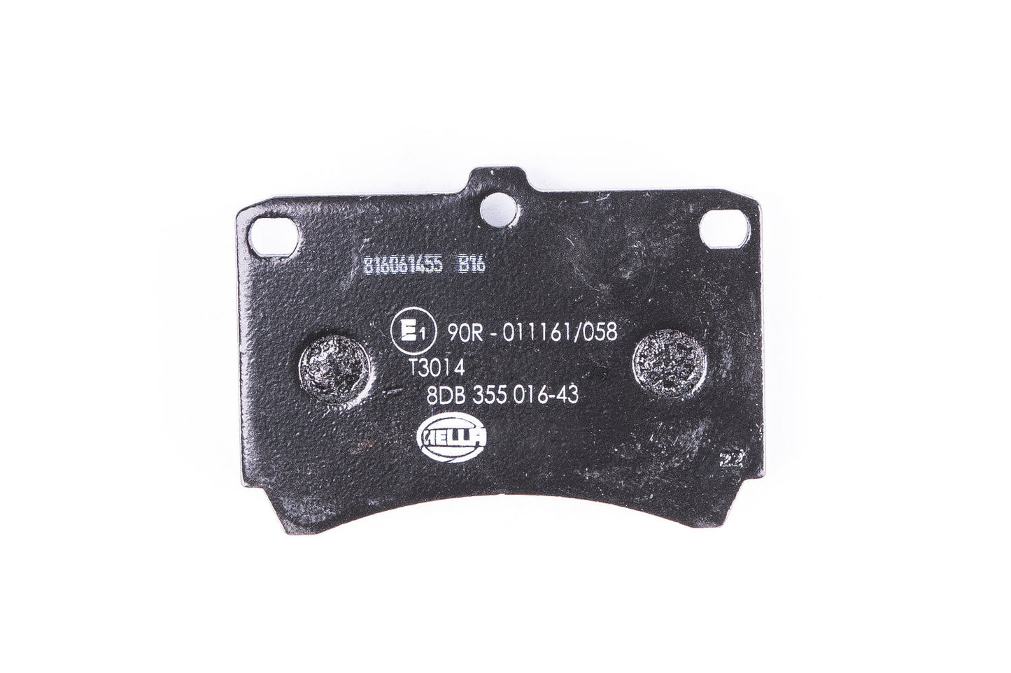 HELLA Brake pad set - T3014 - for e.g. FORD / KIA / MAZDA 8DB355016-431