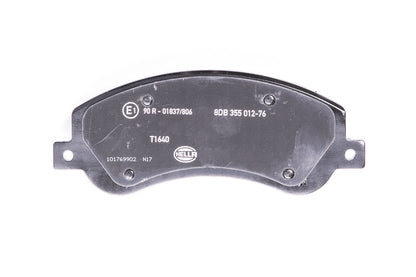 HELLA Brake pad set - T1640 - for e.g. FORD 8DB355012-761