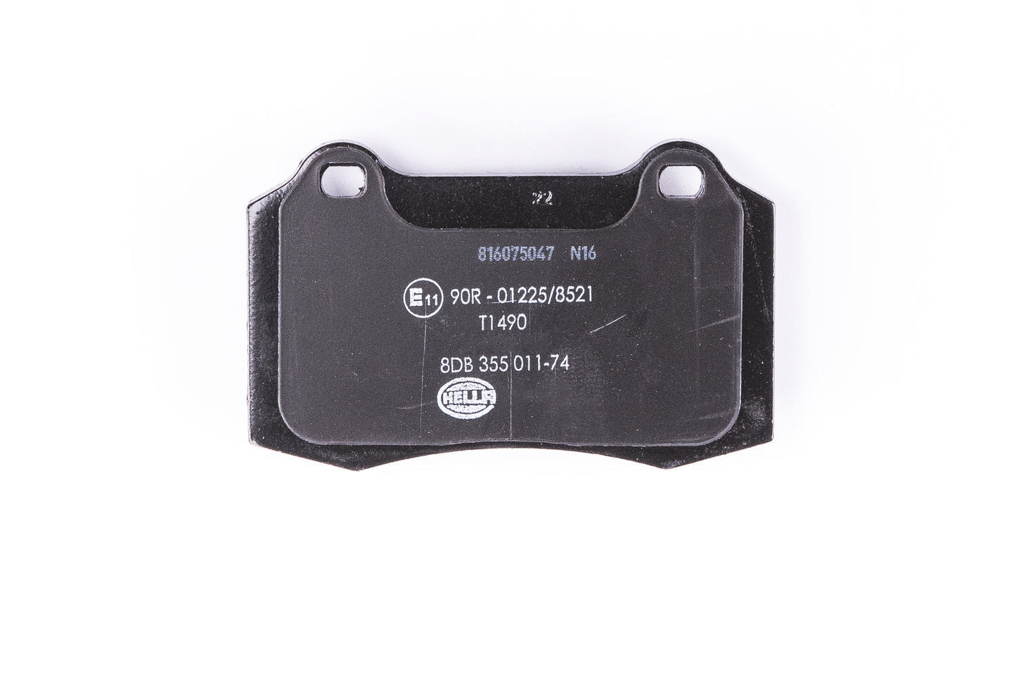 HELLA Brake pad set - T1490 - for e.g. SEAT 8DB355011-741