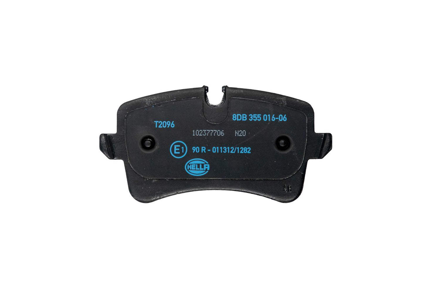 HELLA Brake pad set - T2096 - for e.g. AUDI 8DB355016-061