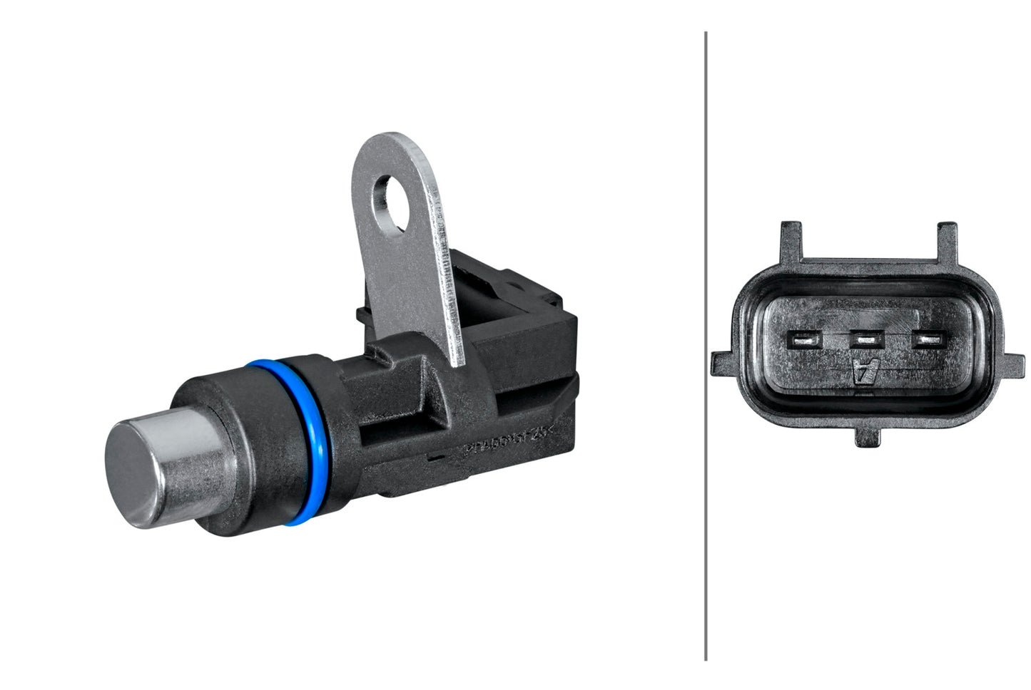 HELLA Sensor, crankshaft pulse - 12V - 3-pin connector 6PU358381-321