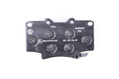 HELLA Brake pad set - T3076 - for e.g. LEXUS / TOYOTA 8DB355016-871