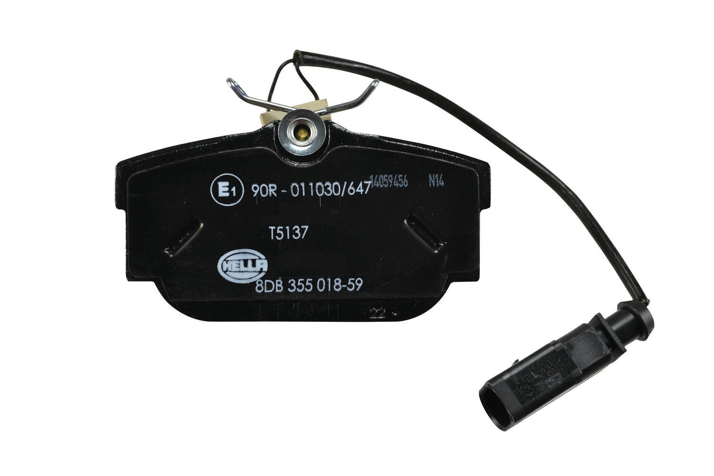 HELLA Brake pad set - T5137 - for e.g. VOLKSWAGEN 8DB355018-591