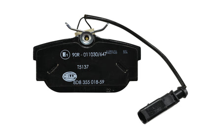 HELLA Brake pad set - T5137 - for e.g. VOLKSWAGEN 8DB355018-591