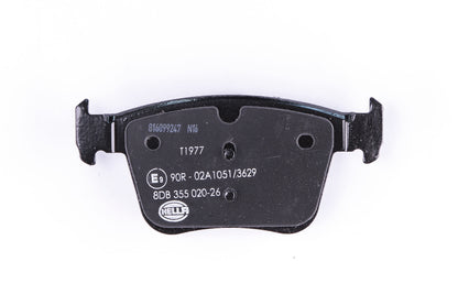 HELLA Brake pad set - T1977 - for e.g. AUDI / CUPRA / SEAT / SKODA / VOLKSWAGEN 8DB355020-261