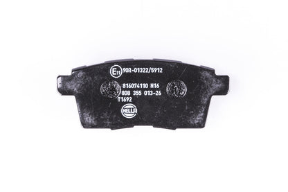 HELLA Brake pad set - T1692 - for e.g. FORD / LINCOLN / MAZDA 8DB355013-261