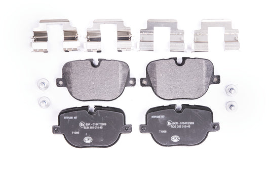 HELLA Brake pad set - T1996 - for e.g. LAND ROVER 8DB355015-451