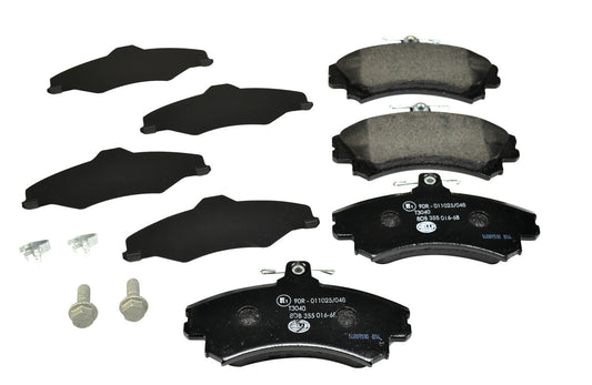 HELLA Brake pad set - T3040 - for e.g. MITSUBISHI / PROTON / VOLVO 8DB355016-681