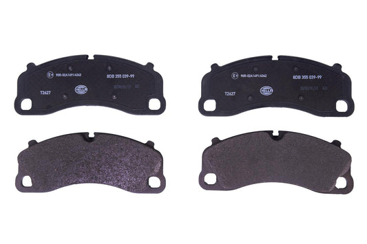 HELLA Brake pad set - T2627 - for e.g. PORSCHE 8DB355039-991