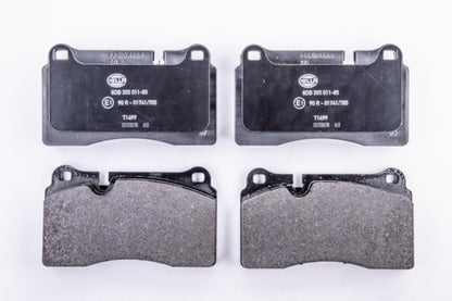 HELLA Brake pad set - T1499 - for e.g. VOLKSWAGEN 8DB355011-851