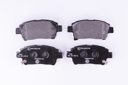 HELLA Brake pad set - T1404 - for e.g. BYD / GEELY / TOYOTA 8DB355010-901