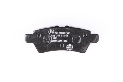 HELLA Brake pad set - T1523 - for e.g. NISSAN 8DB355012-081