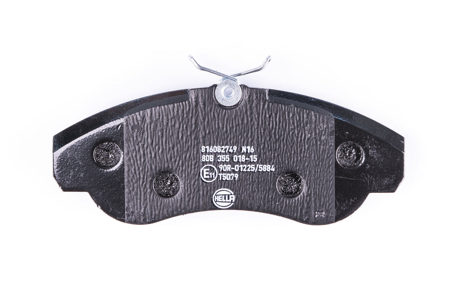 HELLA Brake pad set - T5079 - for e.g. CITROEN / FIAT / PEUGEOT 8DB355018-151