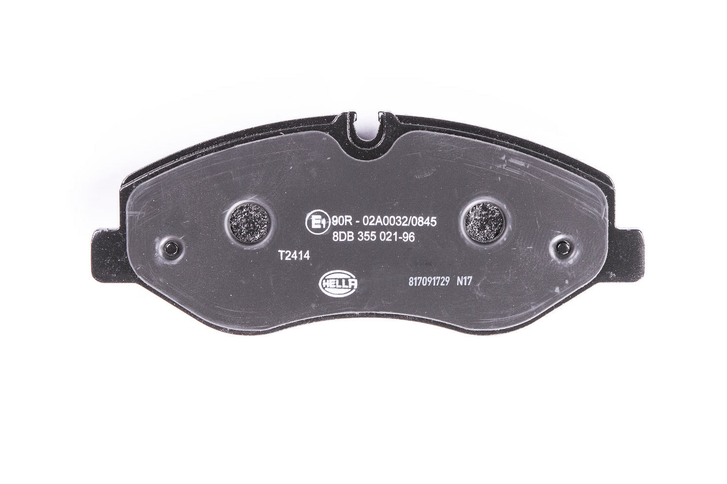HELLA Brake pad set - T2414 - for e.g. MERCEDES-BENZ 8DB355021-961