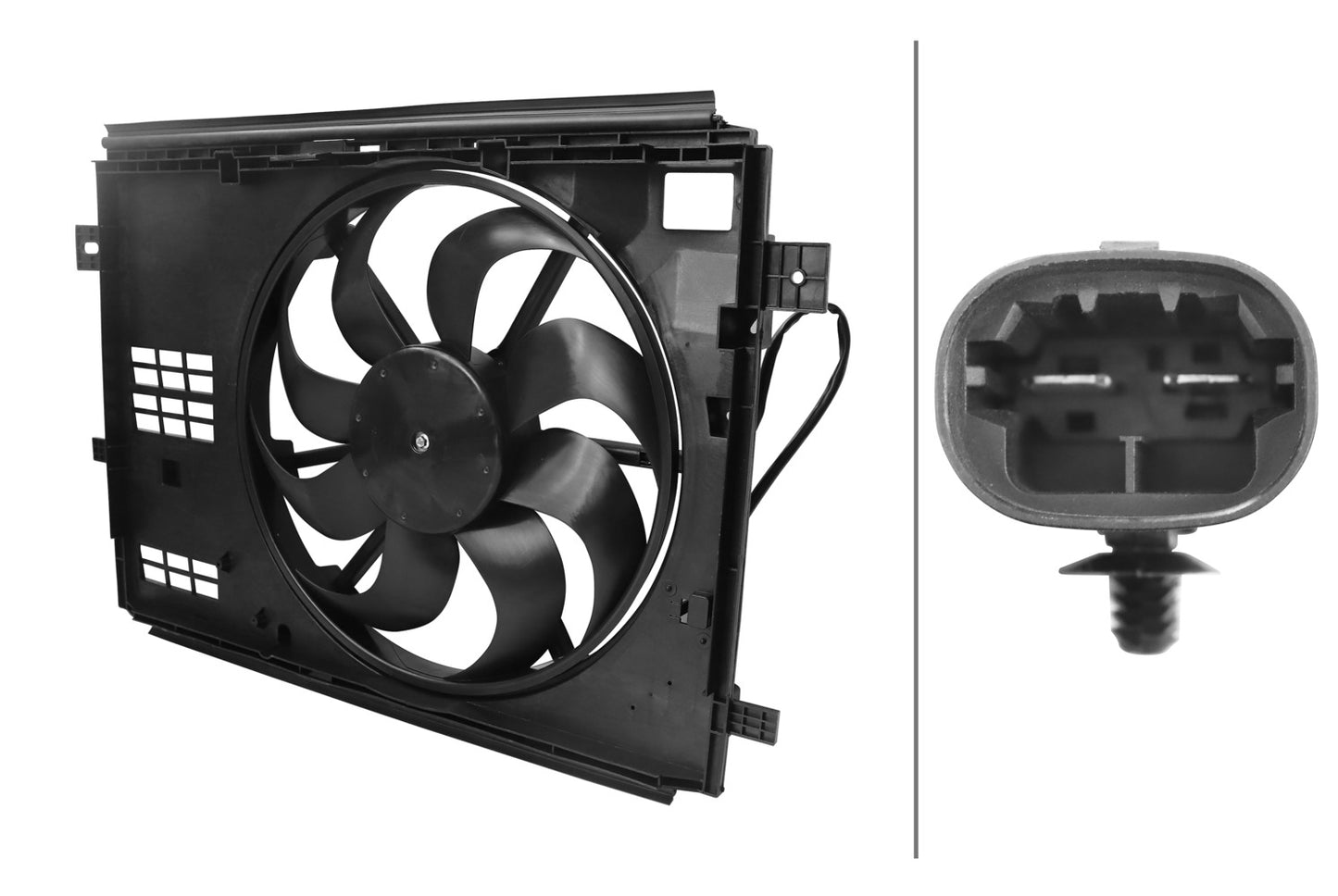 Hella Radiator Cooling Fan 8EW366420-041