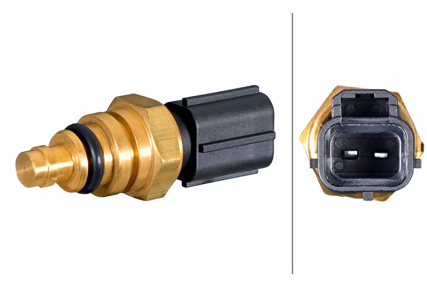 HELLA Sensor, coolant temperature - 2-pin connector 6PT358385-471