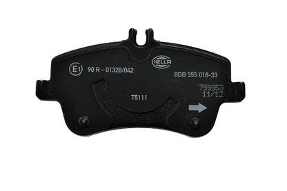 HELLA Brake pad set - T5111 - for e.g. MERCEDES-BENZ 8DB355018-331
