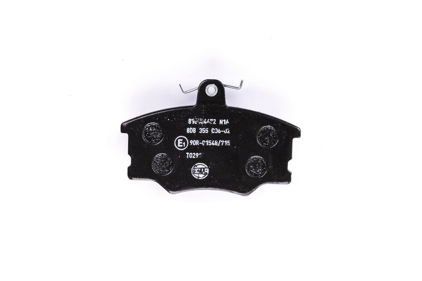 HELLA Brake pad set - T0291 - for e.g. AUDI / VOLVO 8DB355006-021