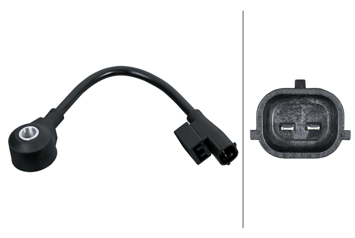 HELLA Knock Sensor - 2-pin connector 6PG013114-711