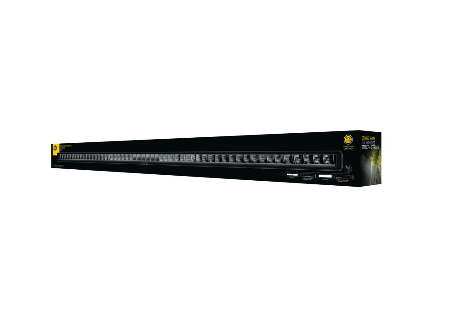 HELLA LED-Lightbar - Black Magic Edgeless Pro - 12/24V - yellow (amber)/white - 7576lm 1FJ358236-031