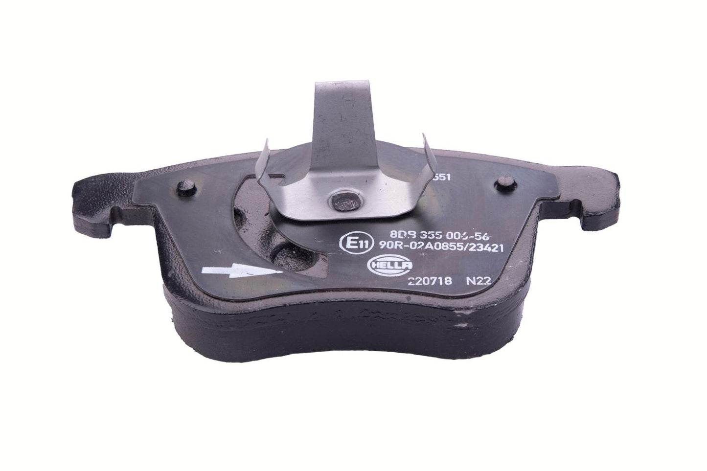 HELLA Brake pad set - T1551 - for e.g. CADILLAC / HOLDEN / OPEL / SAAB 8DB355006-561