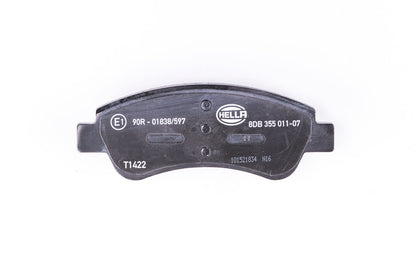 HELLA Brake pad set - T1422 - for e.g. CITROEN / OPEL / PEUGEOT / VAUXHALL 8DB355011-071
