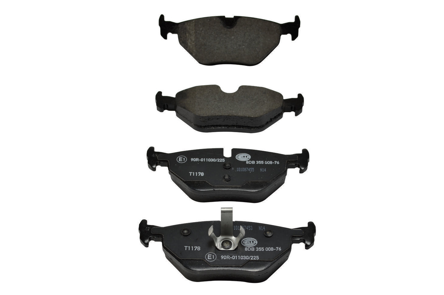 HELLA Brake pad set - T1178 - for e.g. ALPINA / BMW / MG / ROVER / WIESMANN 8DB355008-761