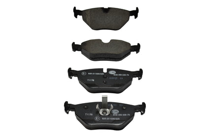 HELLA Brake pad set - T1178 - for e.g. ALPINA / BMW / MG / ROVER / WIESMANN 8DB355008-761