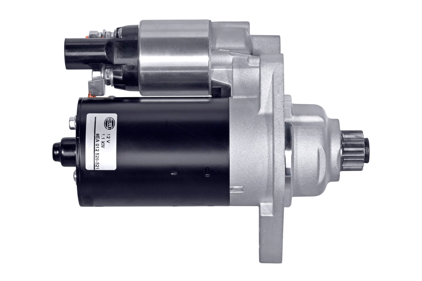 HELLA Starter - 12V - 1.1kW - for e.g. VW Golf VI (5K1) 8EA012526-521