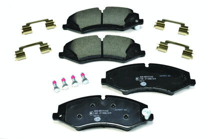 HELLA Brake pad set - T2012 - for e.g. LAND ROVER 8DB355015-551