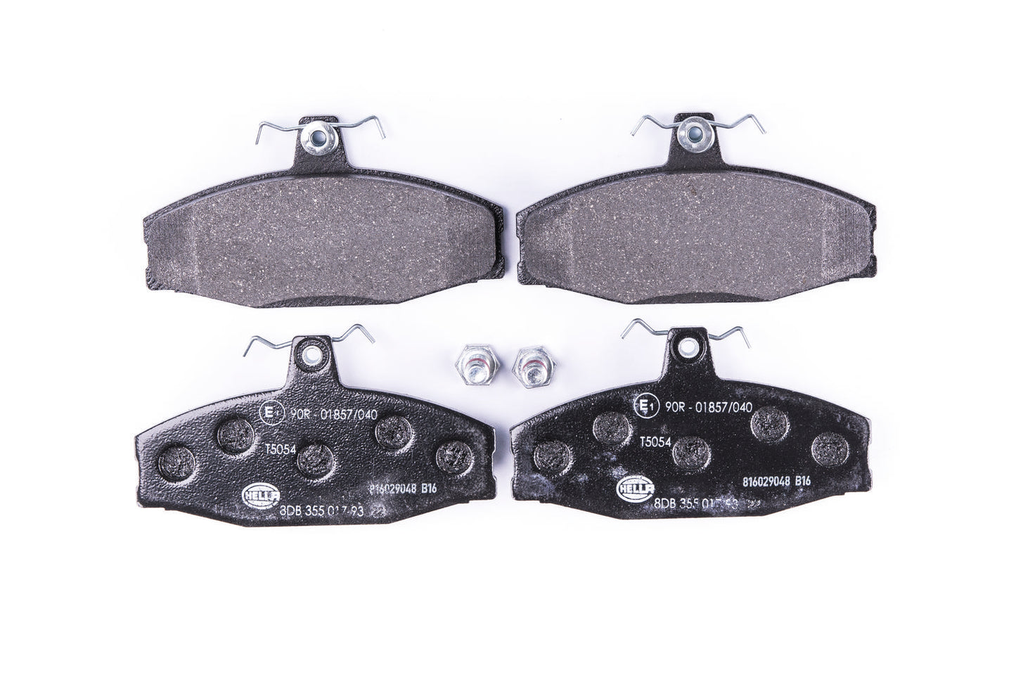 HELLA Brake pad set - T5054 - for e.g. SKODA / VOLKSWAGEN 8DB355017-931