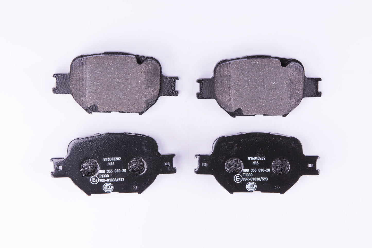 HELLA Brake pad set - T1330 - for e.g. LEXUS / SCION / TOYOTA 8DB355010-201