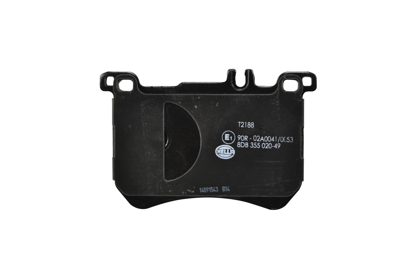 HELLA Brake pad set - T2188 - for e.g. BRABUS / MERCEDES-BENZ 8DB355020-491