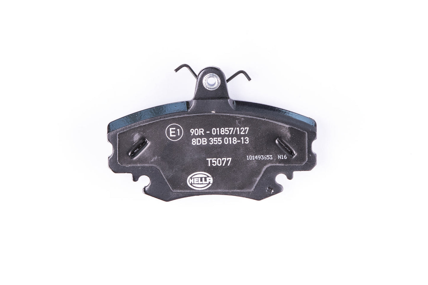 HELLA Brake pad set - T5077 - for e.g. ALPINE / DACIA / LADA / NISSAN / PEUGEOT 8DB355018-131