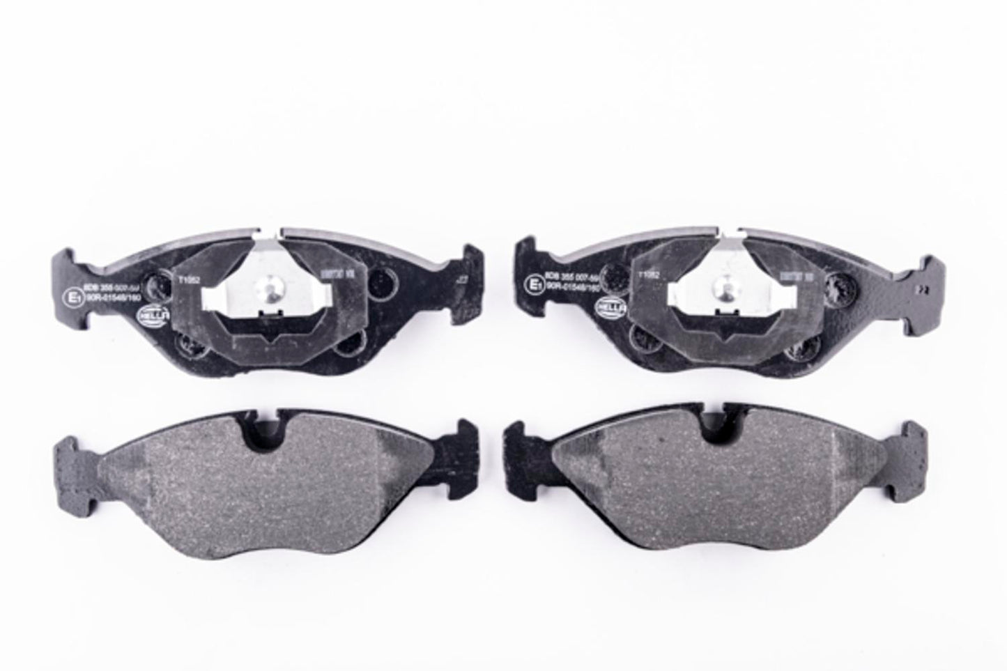 HELLA Brake pad set - T1039 - for e.g. BMW / WIESMANN 8DB355007-511