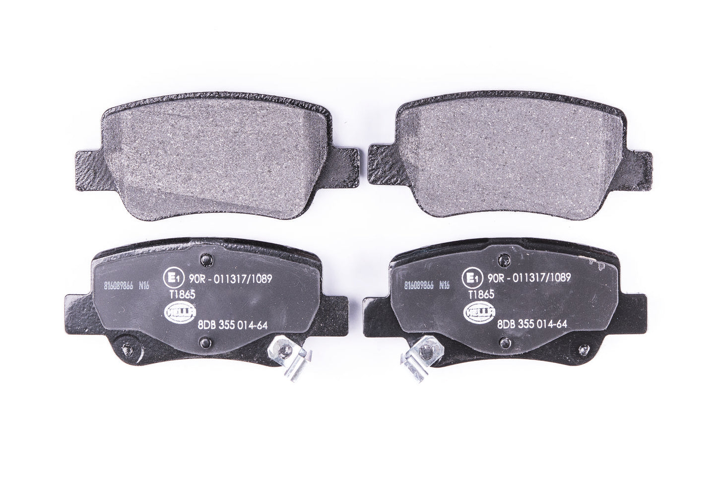 HELLA Brake pad set - T1865 - for e.g. TOYOTA 8DB355014-641
