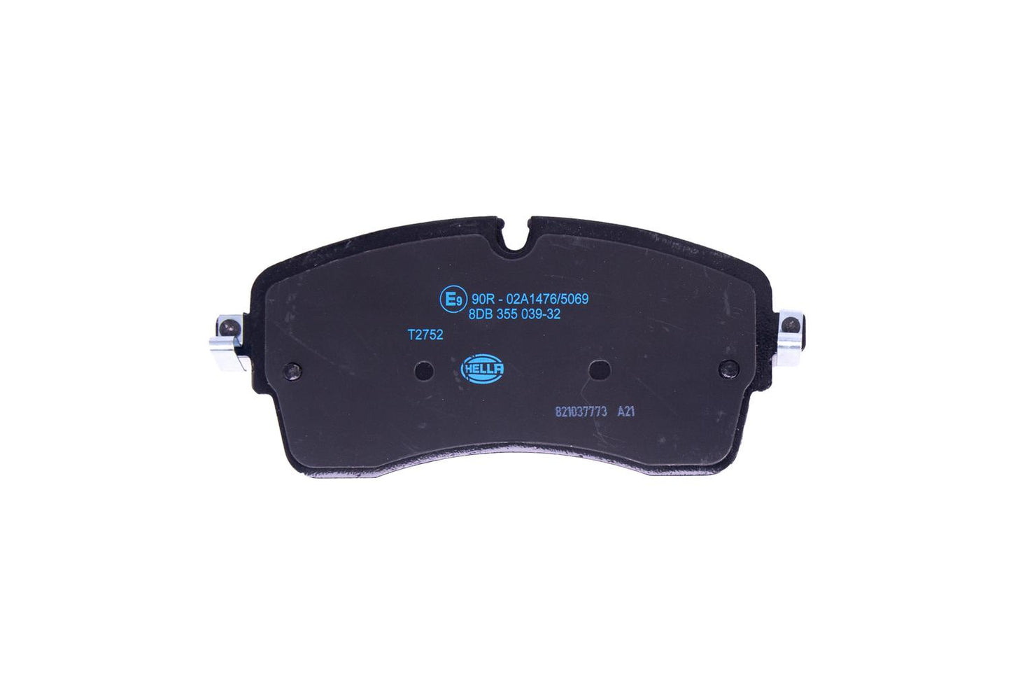 HELLA Brake pad set - T2752 - for e.g. LAND ROVER 8DB355039-321