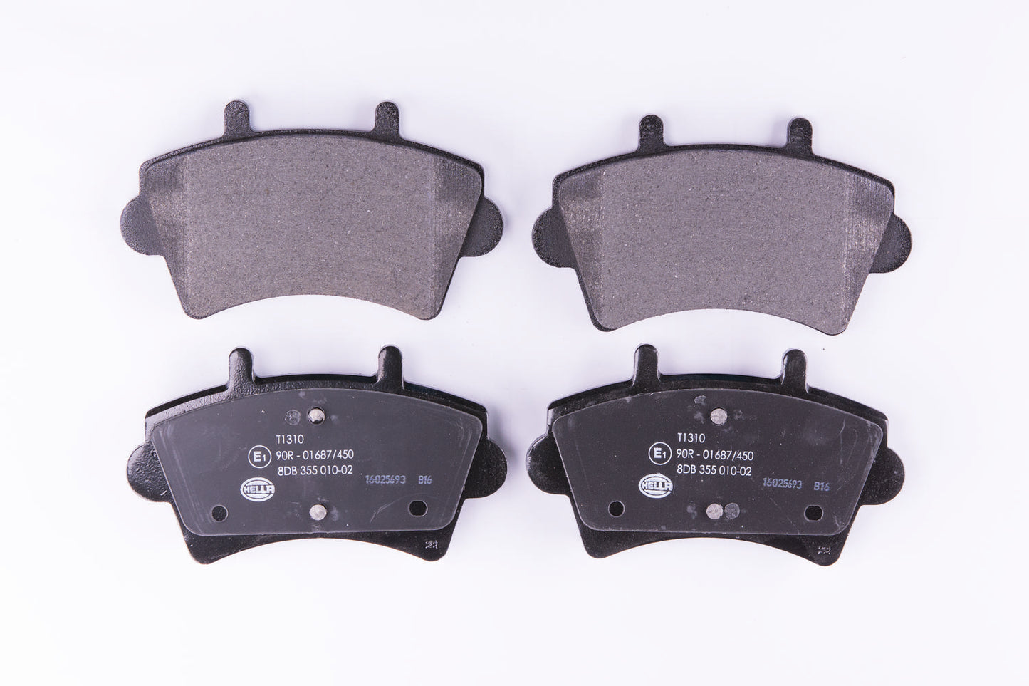 HELLA Brake pad set - T1310 - for e.g. NISSAN / OPEL / RENAULT / VAUXHALL 8DB355010-021
