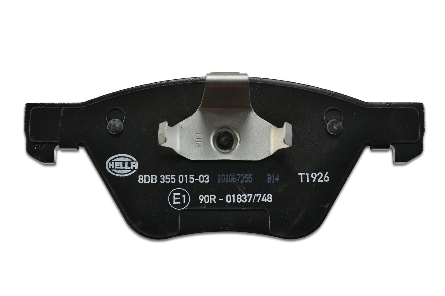 HELLA Brake pad set - T1926 - for e.g. BMW 8DB355015-031