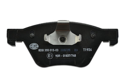 HELLA Brake pad set - T1926 - for e.g. BMW 8DB355015-031