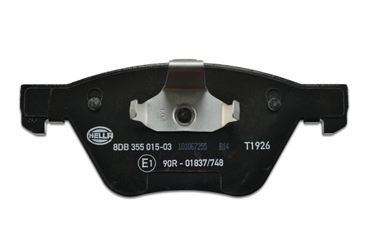 HELLA Brake pad set - T1926 - for e.g. BMW 8DB355015-031