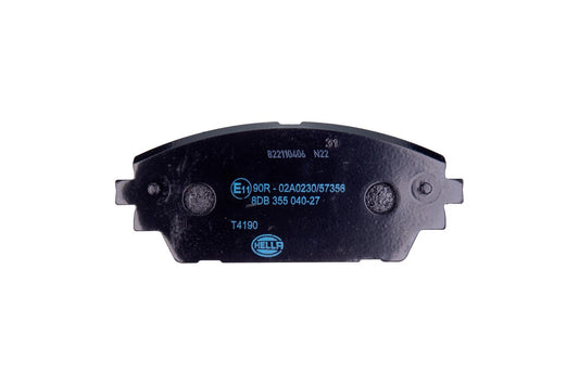 HELLA Brake pad set - T4190 - for e.g. MAZDA 8DB355040-271