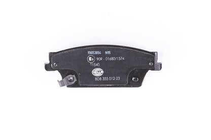 HELLA Brake pad set - T1540 - for e.g. CADILLAC 8DB355012-231