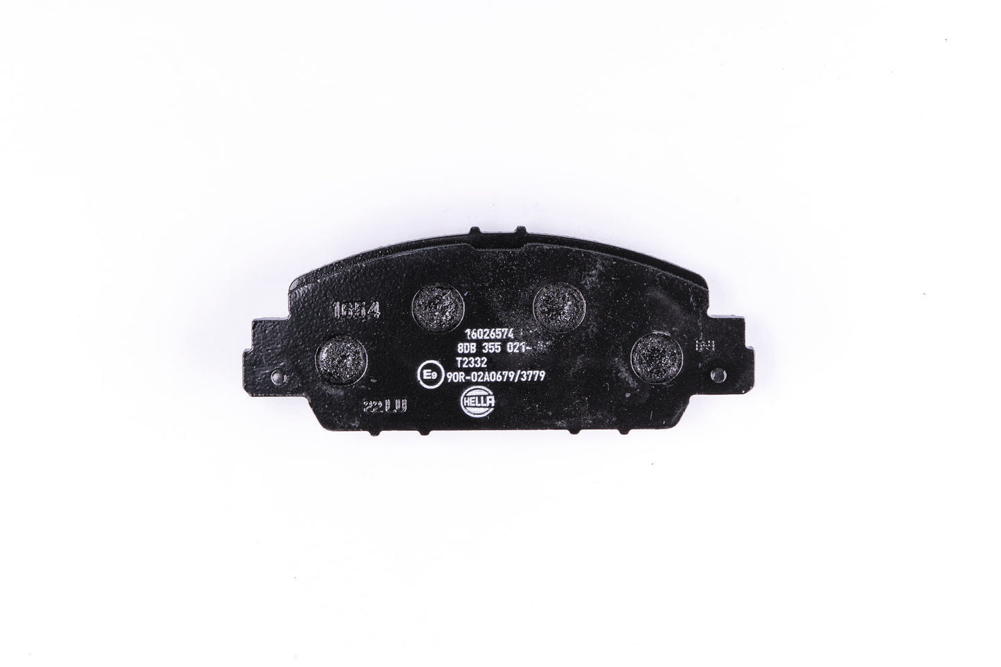 HELLA Brake pad set - T2332 - for e.g. HONDA 8DB355021-471