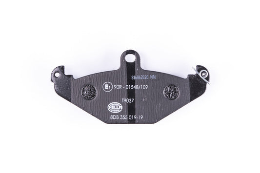 HELLA Brake pad set - T9037 - for e.g. CHRYSLER / LOTUS / RENAULT 8DB355019-191
