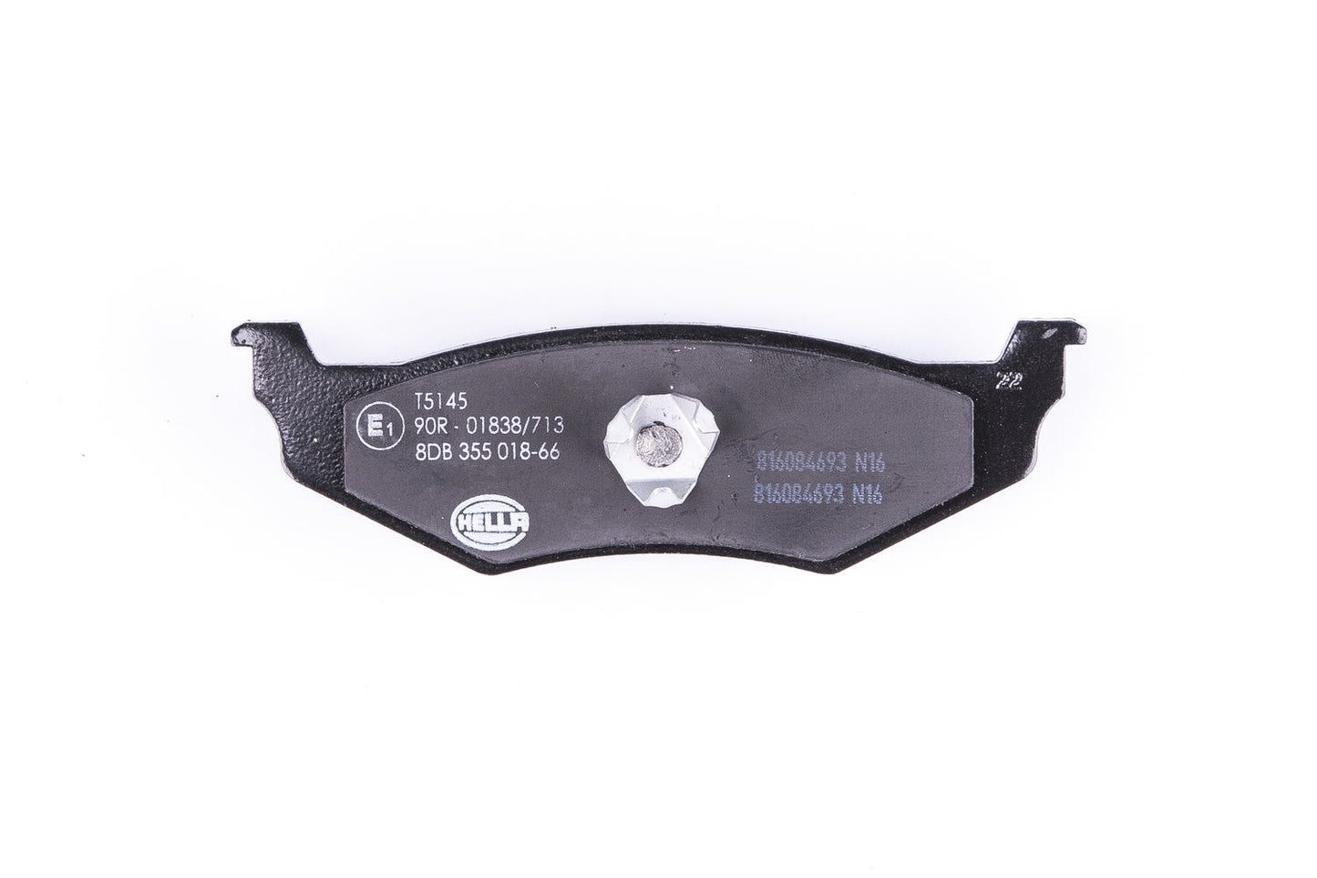 HELLA Brake pad set - T5145 - for e.g. CHRYSLER / DODGE / PLYMOUTH 8DB355018-661